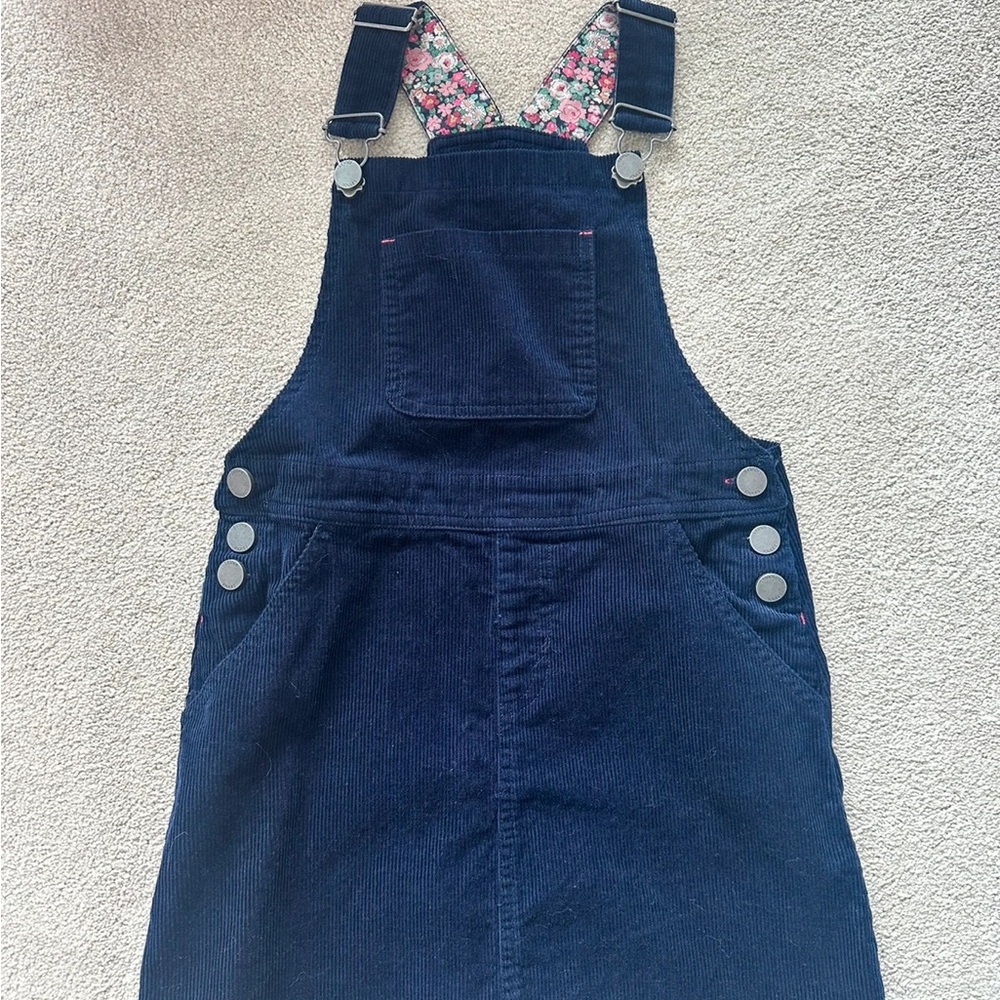 Joules Dark Blue Corduroy Overalls